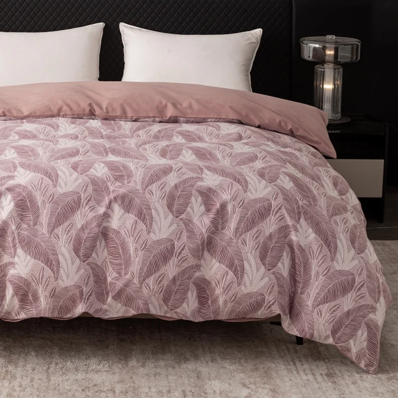 New 1pc 100% Pure Cotton Duvet Cover Thickened Warm Soft and Skin-friendly Available in Multiple Sizes:160x210/180x220/200x230cm