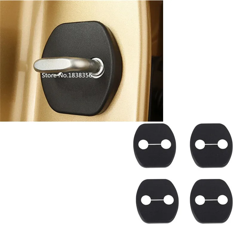 Car Latch Stop Anti Rust Water Proof Door Lock Keys Key Protection Buckle Panel 4pcs For Nissan Terra 2018 2019 2020 2021 2022