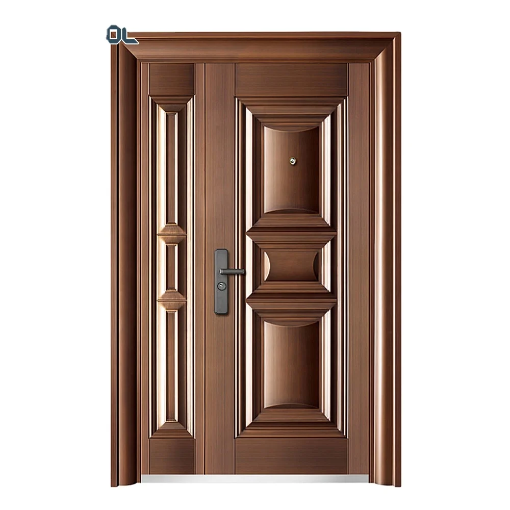 

Customized High Quality Modern Luxury Entry Steel Security Doors Residential