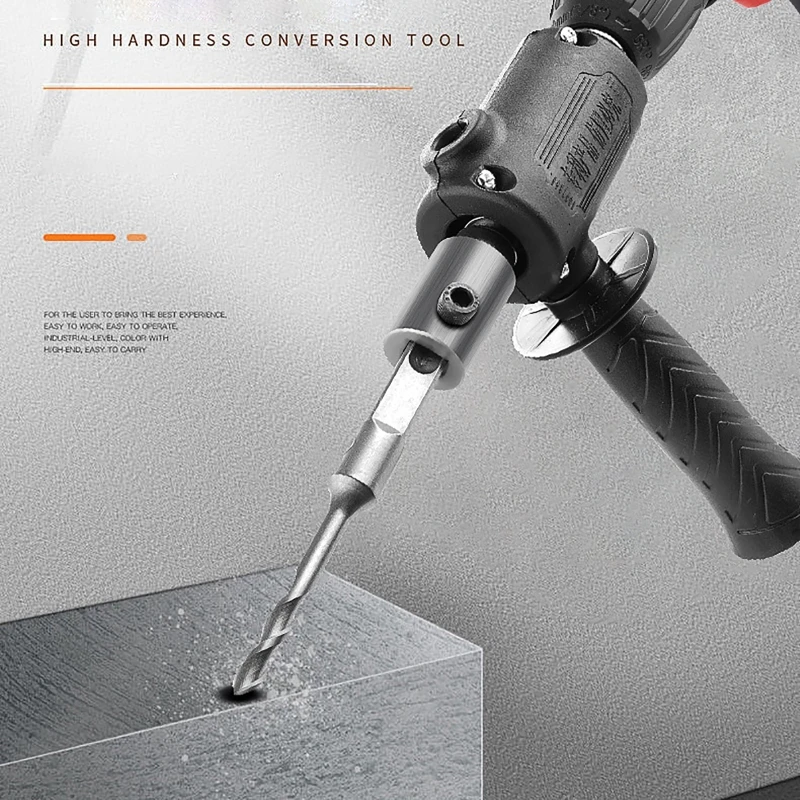 ไฟฟ้าเจาะไฟฟ้าค้อน Converter เจาะมือไฟฟ้าดัดแปลงเครื่องมืออุปกรณ์เสริมสำหรับ Hand Drills 10มม.เครื่องมือ