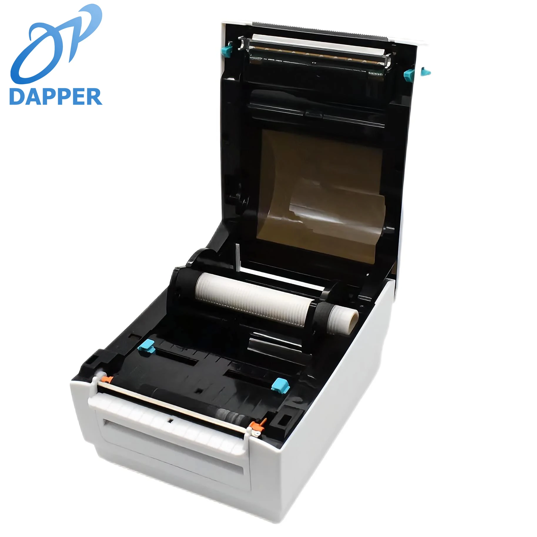 4 Inch Pos Direct Thermal Shipping Label Printer Bluetooth Waybill Printer for Logistics Black and White Sticker Maker Machine