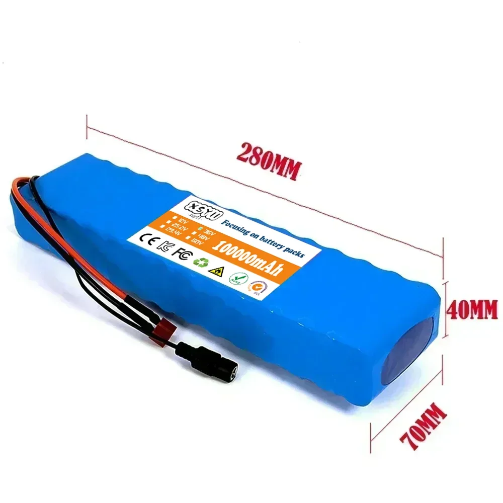 2024 Upgrade 36V 100000mAh 10S3P 36v Electric Scooter Battery Pack 36v Battery Scooter 18650 Lithium M365 Electric Scooter