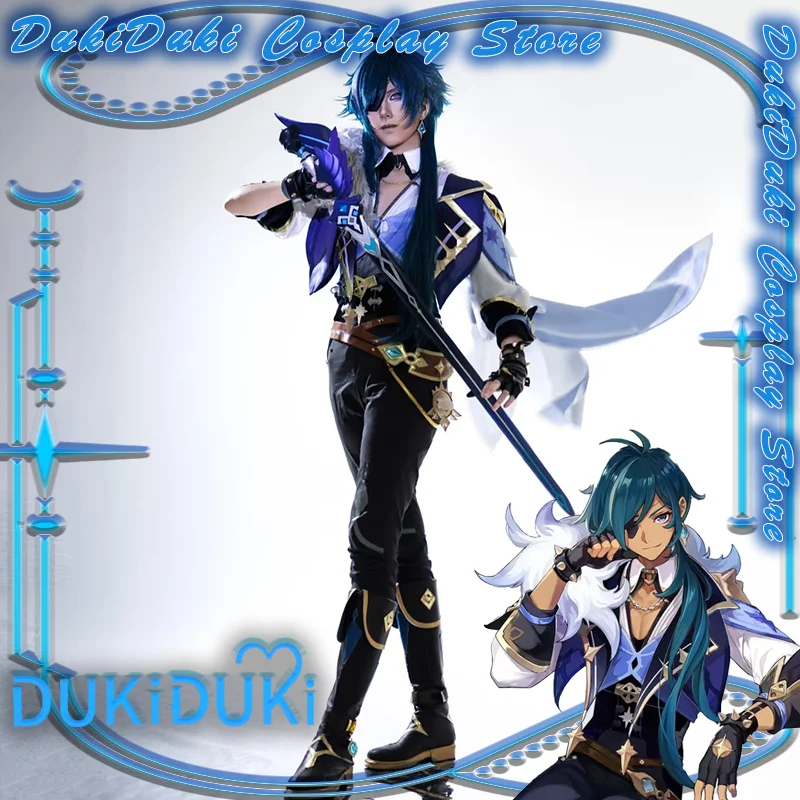 

Mihayo Genshin Impact Kaeya Alberich Cosplay Costume Men Halloween Costume Adult Party Role Play Outfit Comic Exhibition Uniform