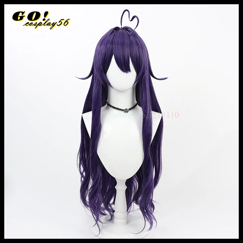 Utena Hiiragi Cosplay Perruque, 90cm, Lonf Wavy Magia Baiser, Cheveux Synthétiques Anime Mahou Shoujo Akogarete Magical Girls Sauna Wear