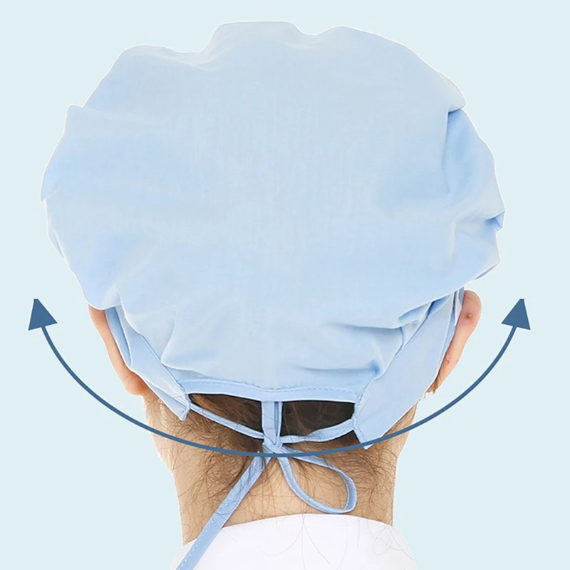 Food Service Cook Hats Women Men Hair Cover Caps Workshop Hat Food Service Baking Cap Kitchen Cooking Visors Household Beanie