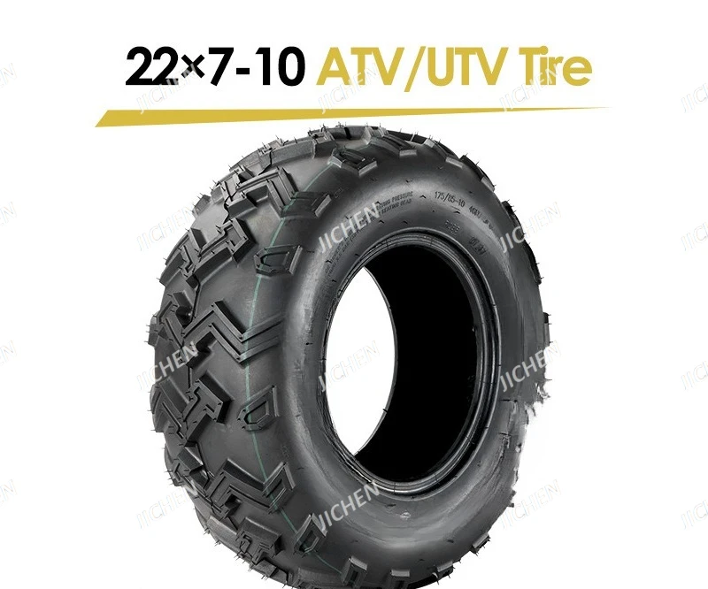 

Аксессуары для картинговых квадроциклов 22X7-10 дюймов W цветочные резиновые шины, внедорожные утолщенные износостойкие 10-дюймовые вакуумные шины