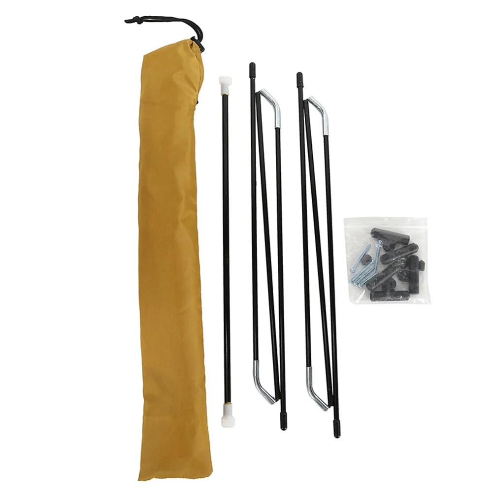 

Camping Picnics Folding Wagon Cart Aluminum Alloy Trolley Accessory Oxford Cloth Material Aluminum Alloy Frame