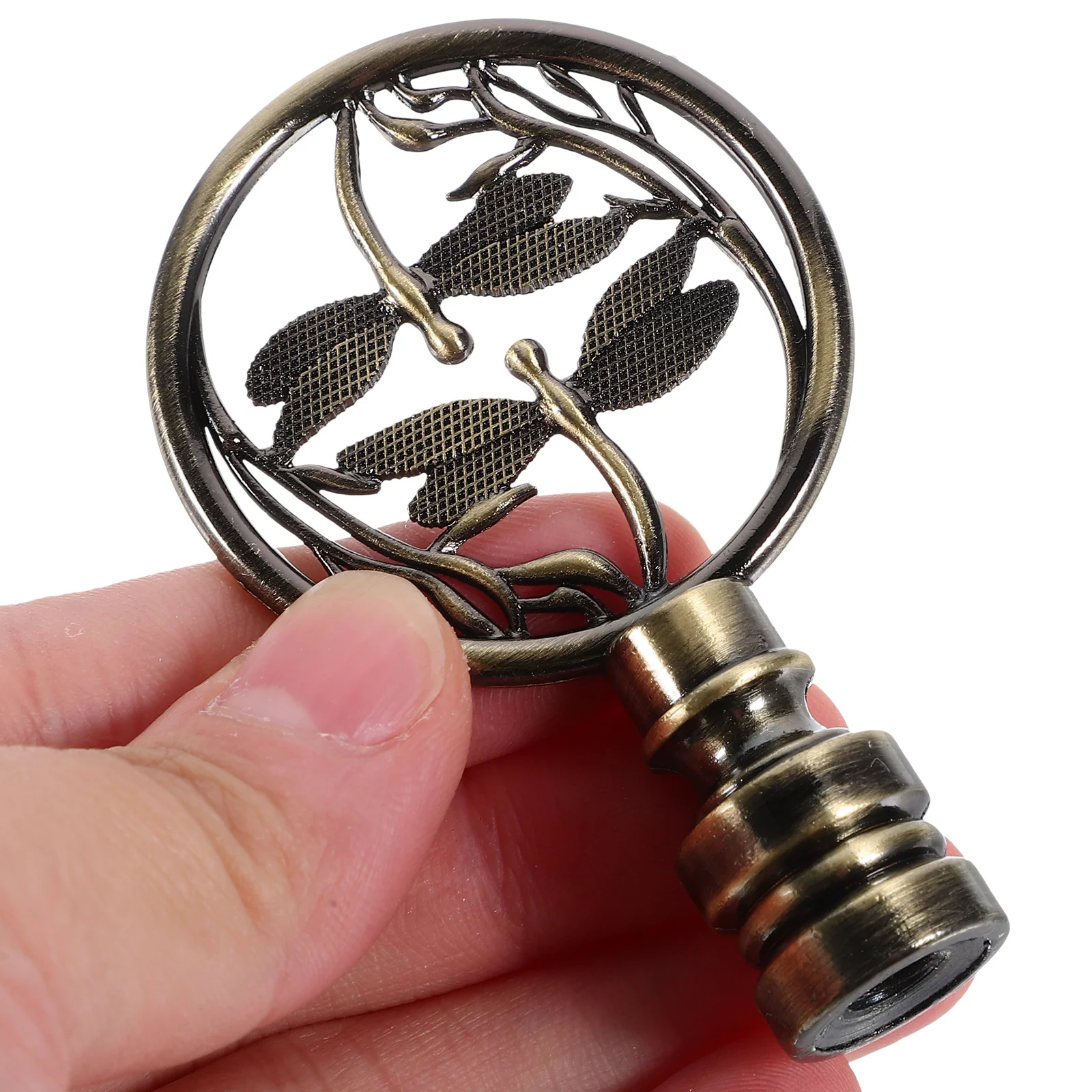 الحيوان على شكل الزخرفية غطاء نهائي المعادن اليعسوب مصباح أعلى زخرفة Diy بها بنفسك غطاء مصباح الديكور ضوء مقبض ديكور المنزل #4