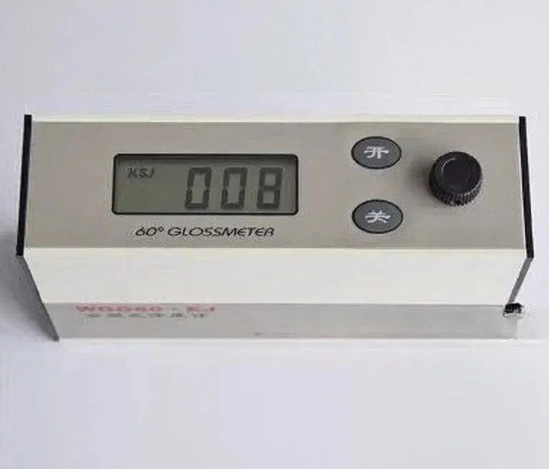 Three-Angle Gloss Meter - Professional Light Meter for Paint, Metal & Paper Surface Gloss Testing WGG60-E4-Y4-EJ