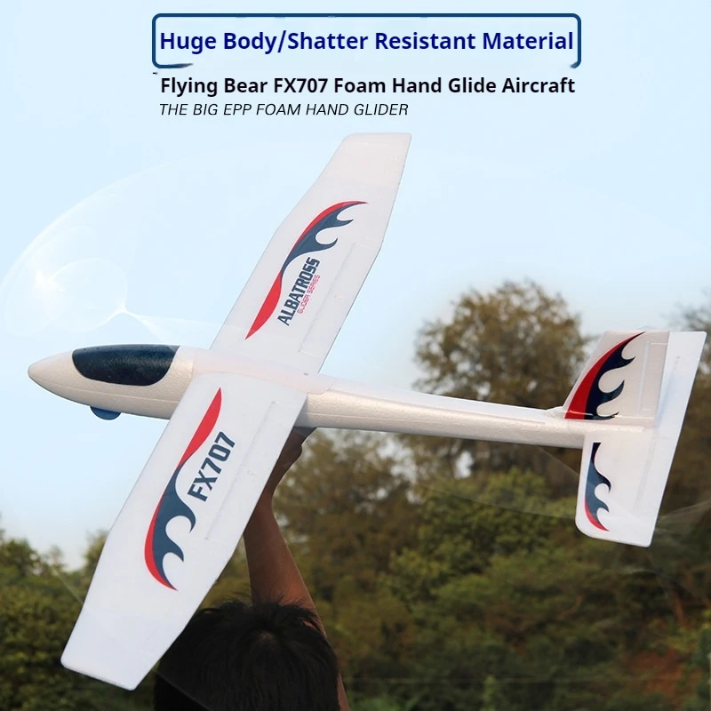 Fx707s Hand Gliding Aircraft Upgrade Large Size Assembly Fixed Wing Epp Foam Aircraft Model Outdoor Entertainment Toys