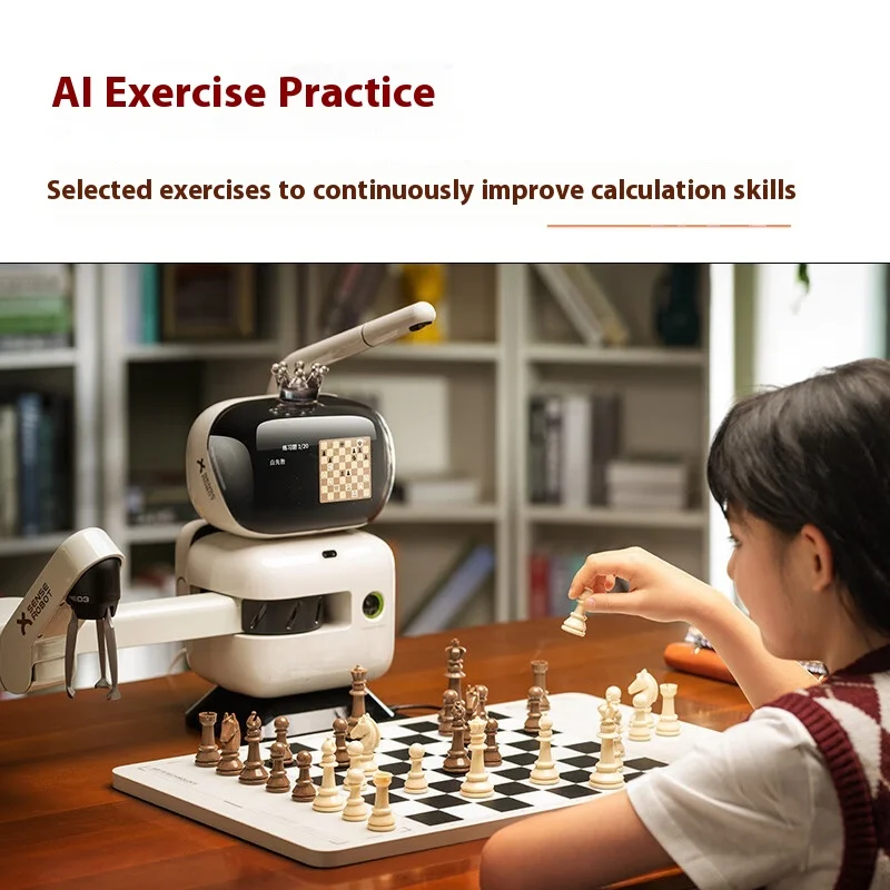 Picture 3: Yuan Radish SenseRobot Android Operated AI Chess Playing Robot Educational Metal Device With WiFi For Exercises And Sparring