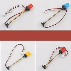 3 Modes Light Plastic 3-18V LED Flashing Warning Light Caution Lamp For Henglong 1/16 RC Tanks Version 6.0 7.0 7.1 Accessories