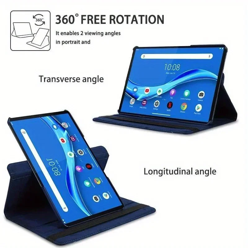 For Lenovo Xiaoxin Pad 2024 11" TB331FC 360 Rotating Magnetic Leather Stand Smart Tablet Cases Funda For Tab M11 TB330FU Cover - Image 3