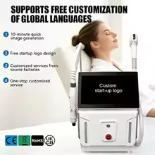 Portable 2in1 Home Beauty Machine Cooling All Skin Types I-Vi Hair Removal,For Woman Men Nose Hair Trimmer, Underarm, Leg Hair