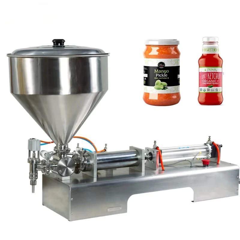 10-100ml Liquid Paste Industry Filler Small Quantitative Filled With Cosmetics And Beverage Fully Automatic Filling Machine
