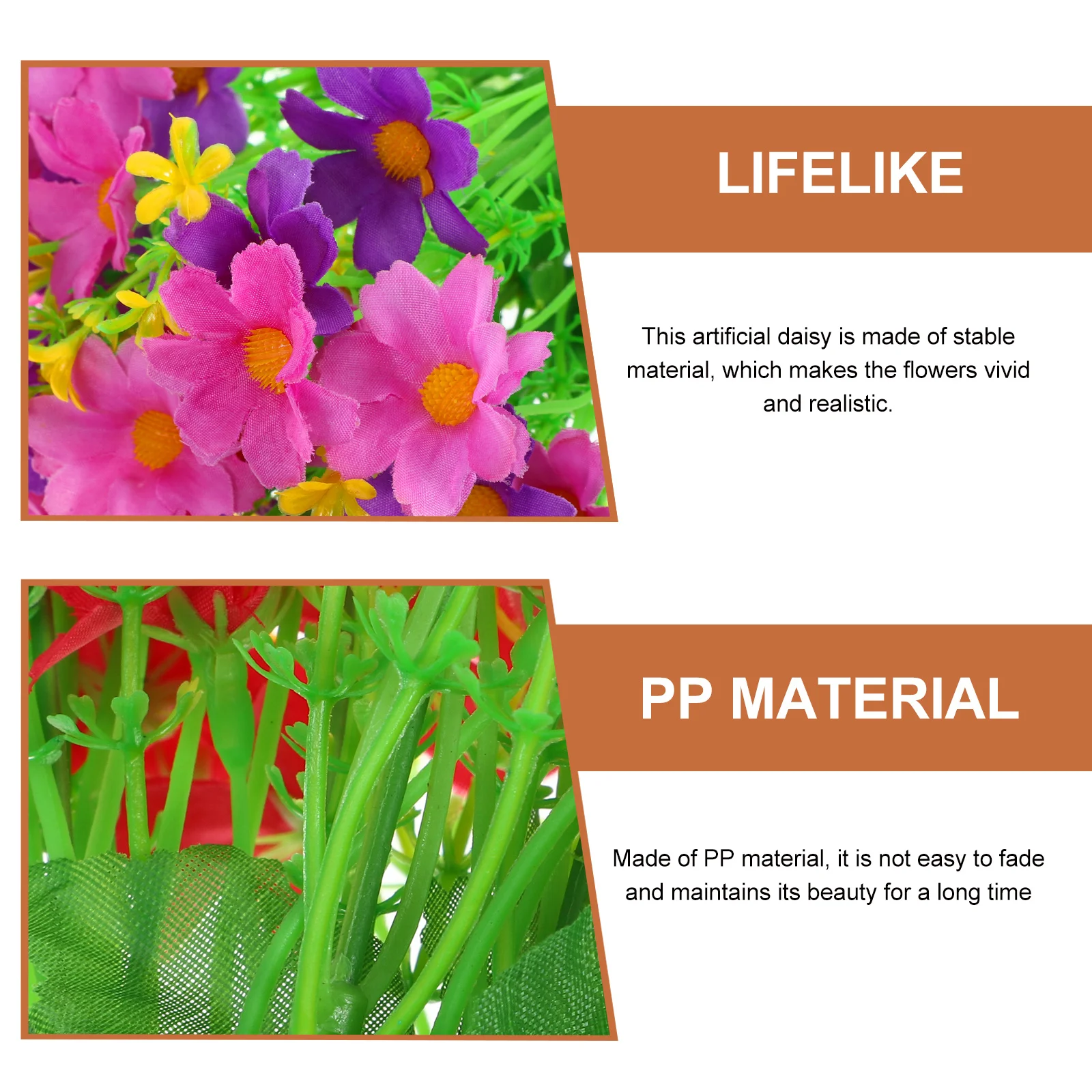 

Artificial Daisy Flowers Lifelike Faux Daisies For Home Decor Wedding Bouquet Diy Craft Centerpiece Simulation Flower