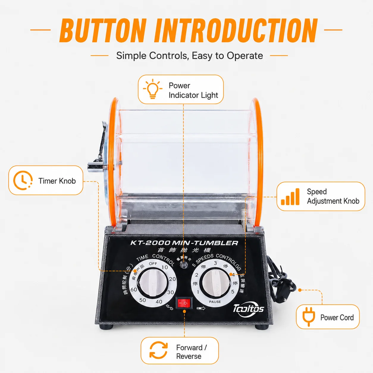 آلة صقل المجوهرات KT2000، جهاز - مراجعة Jewelry Polisher Buffer Machine وسعره