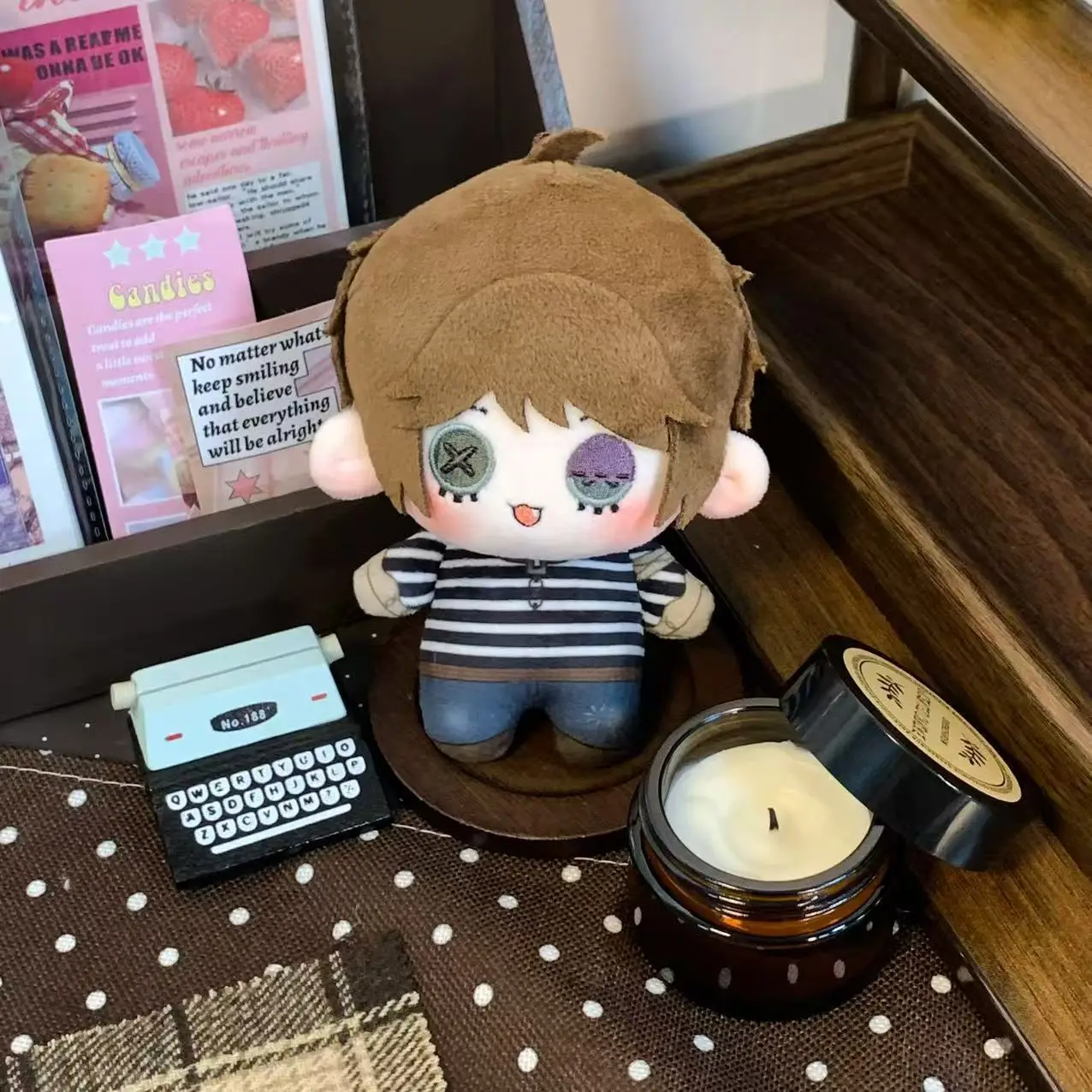

Identity V Luca Balsa 10CM Anime Cosplay Plush Toy Stuffed Body Stuffed Plushies Doll Puppet Pendant Mascot Christmas Gift