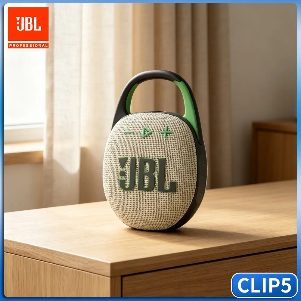 Raspberry Cove Pure Sound JBL CLIP5 RGB Waterproof Handsfree Bluetooth Speaker IP67 Dustproof Stereo TF Card USB Kiwi Audio