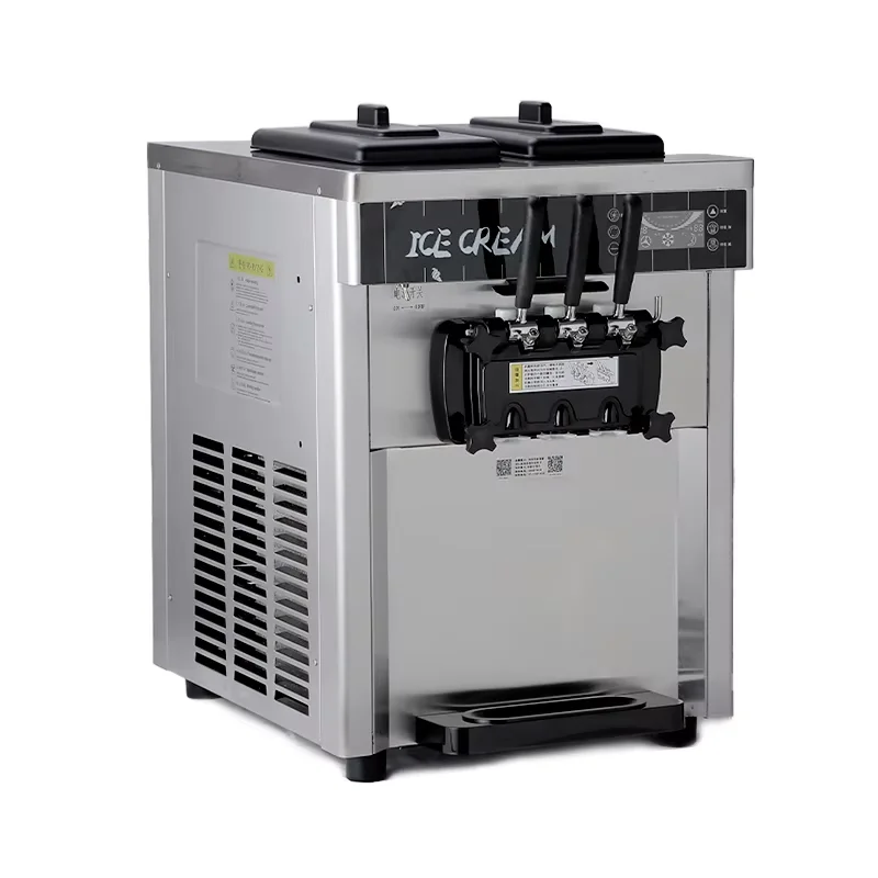 

Hot Sale High Quality Wholesale Commercial Ice Cream Machine 3 Flavors Soft Serve Ice Cream