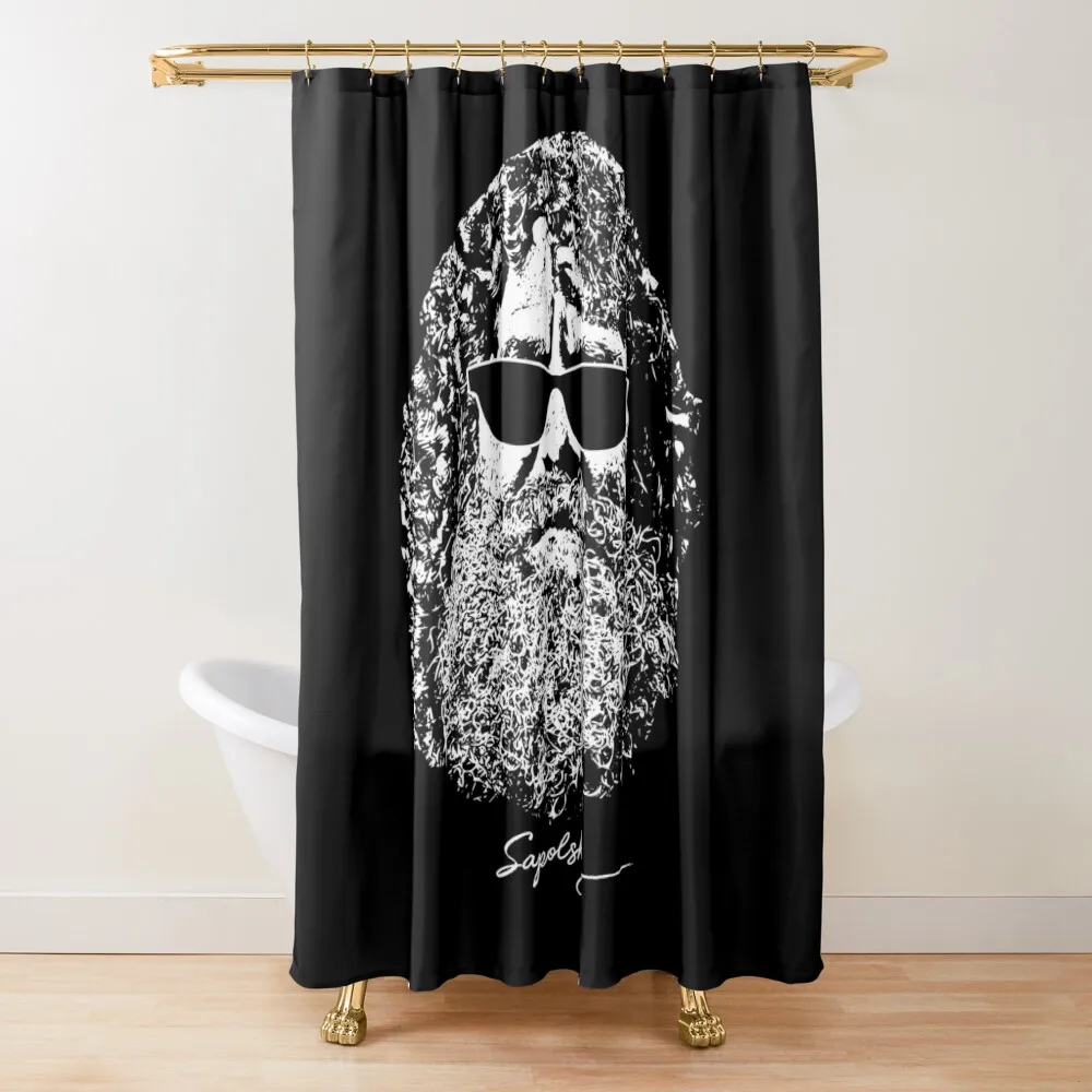 

Robert Sapolsky cool portrait Shower Curtain Waterproof Fabric Bathroom For The Bathroom Bathroom And Shower Products Curtain