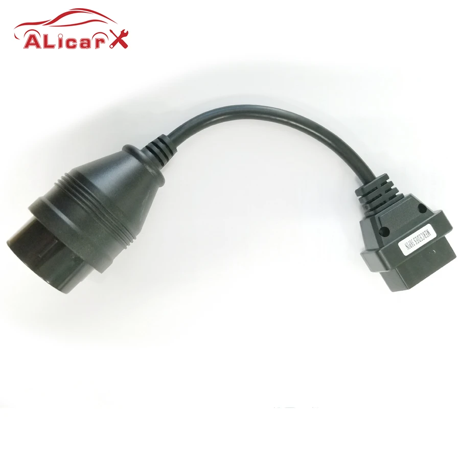 High Quality MB 38 Pin to 16 Pin OBD2 OBD II Diagnostic Adapter For Mercedes-benz 38Pin cables OBD Connector/for bmw 20pin Cable