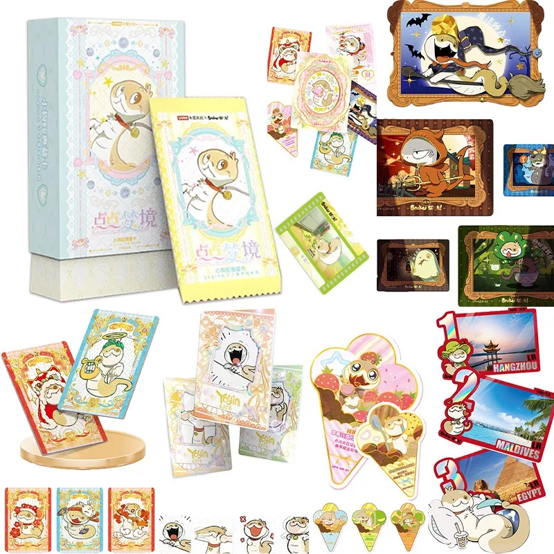 

Карты Fun Dotted Dreamland Cards Puppy Snake Коллекционные карты Коллекционные карты Yaolege Jing Оригинальная серия Редкие аниме-подарочные игрушки