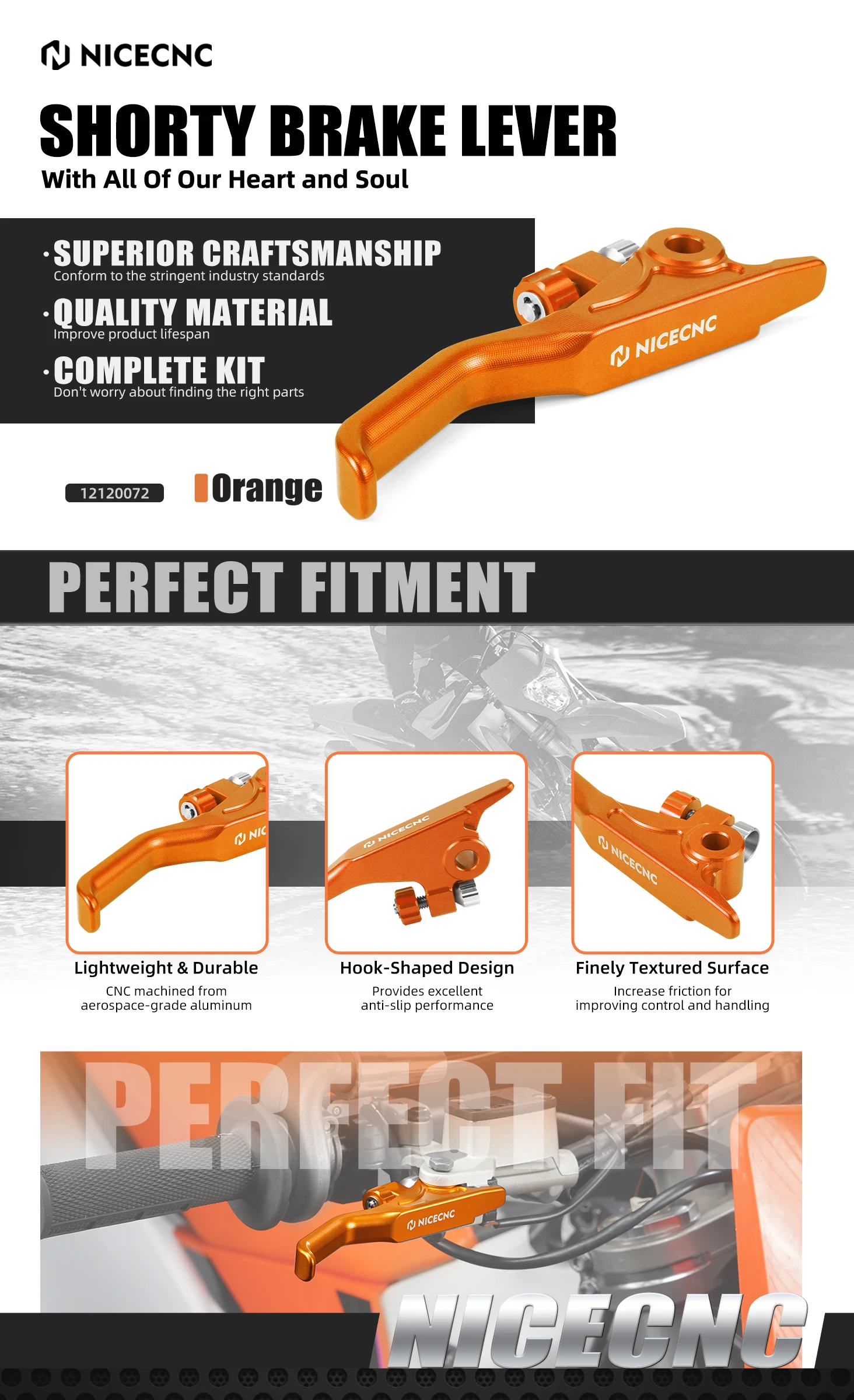 (EU-Lager) Für 2014-2026 KTM EXC 300 XCW EXCF XWF 500 450 400 350 300 250 200 150 125 SX XC F Kurzer Kupplungshebel Bremshebel Kit – Detail 17