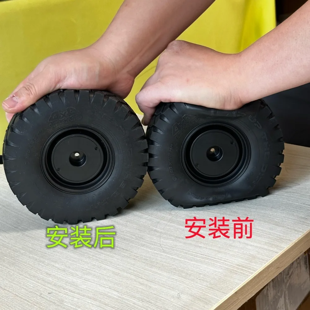 RC Upgrade Parts High Rigidity Tire Inserts 4Pcs for RLAARLO 1/7 Unimog U4000 Crawler custom size replacement spare accessories