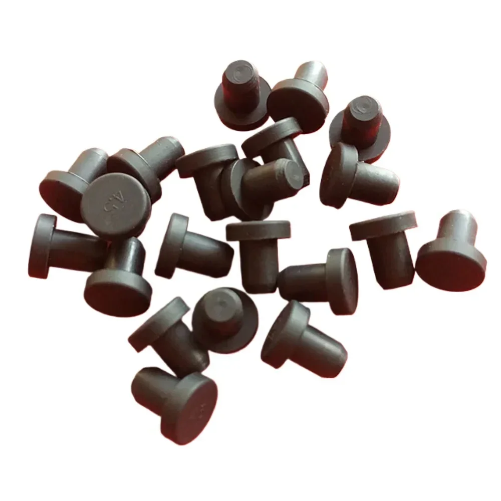 Solid Sealing Plug, 2mm - 14mm Silicone Rubber Hole Caps, T-shaped Seal Stopper, High TEMP Dustproof Plug, Inserts Bungs End Cap