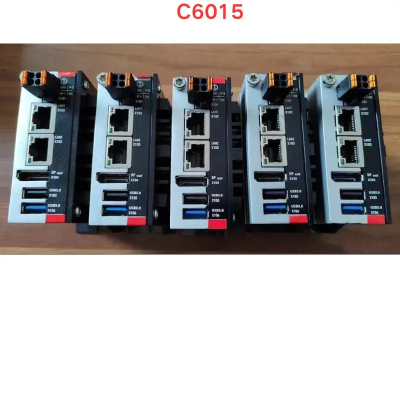 Second hand Beckhoff C6015 controller PLC module tested normal