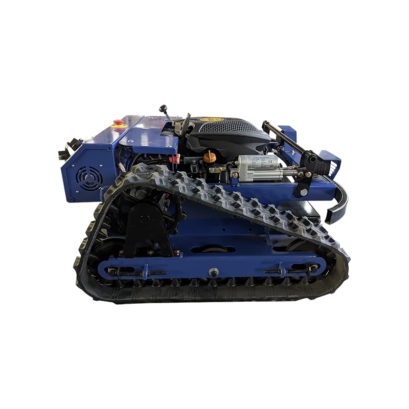 Nicosail factory direct delivery mini remote control rotating zero rotation lawn mower track type lawn mower