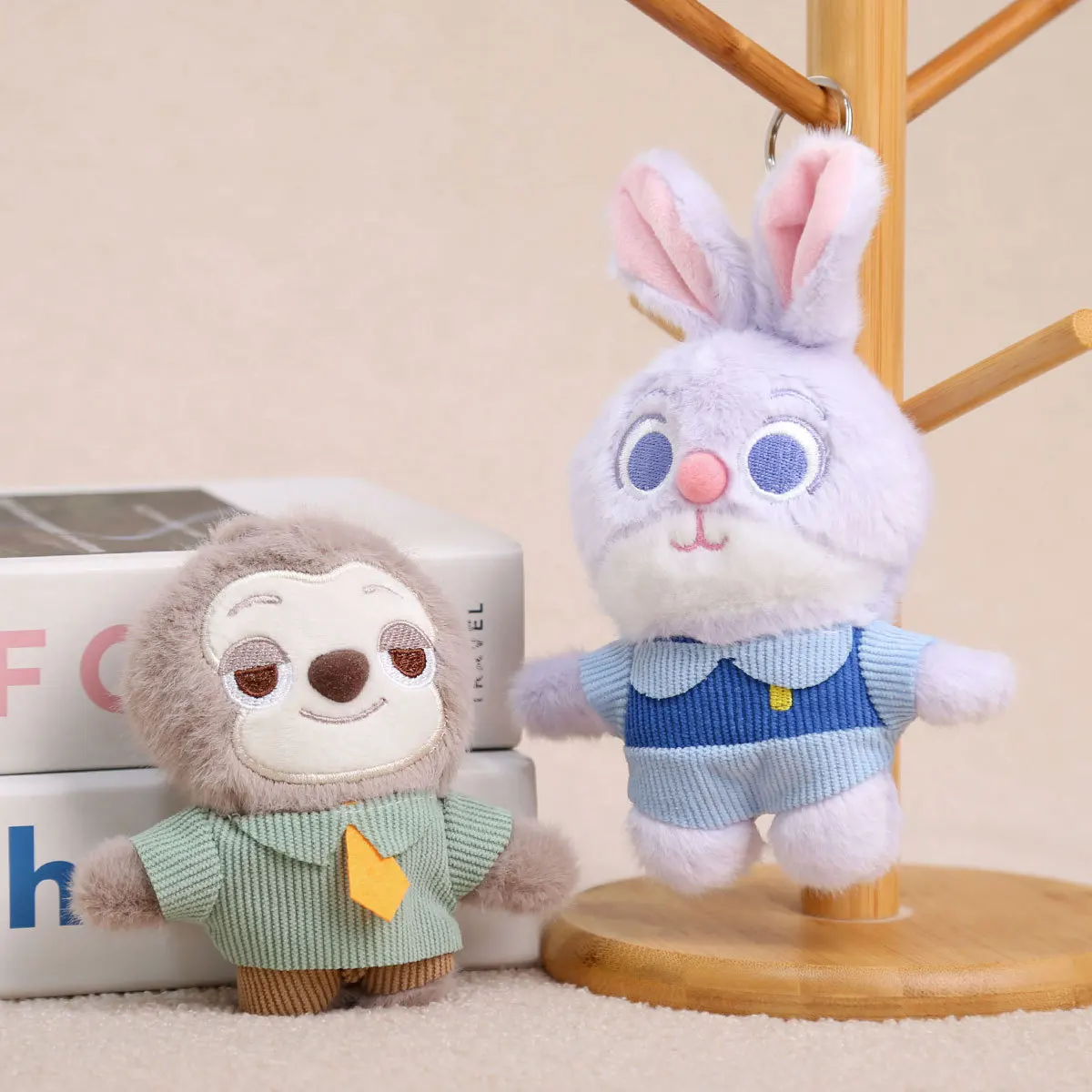 ديزني زوتوبيا ألعاب من نسيج مخملي نيك وايلد الكرتون أفخم المفاتيح جوديث لافيرن هوبس ظهره مفتاح الديكور عيد ميلاد/هدية الكريسماس #4