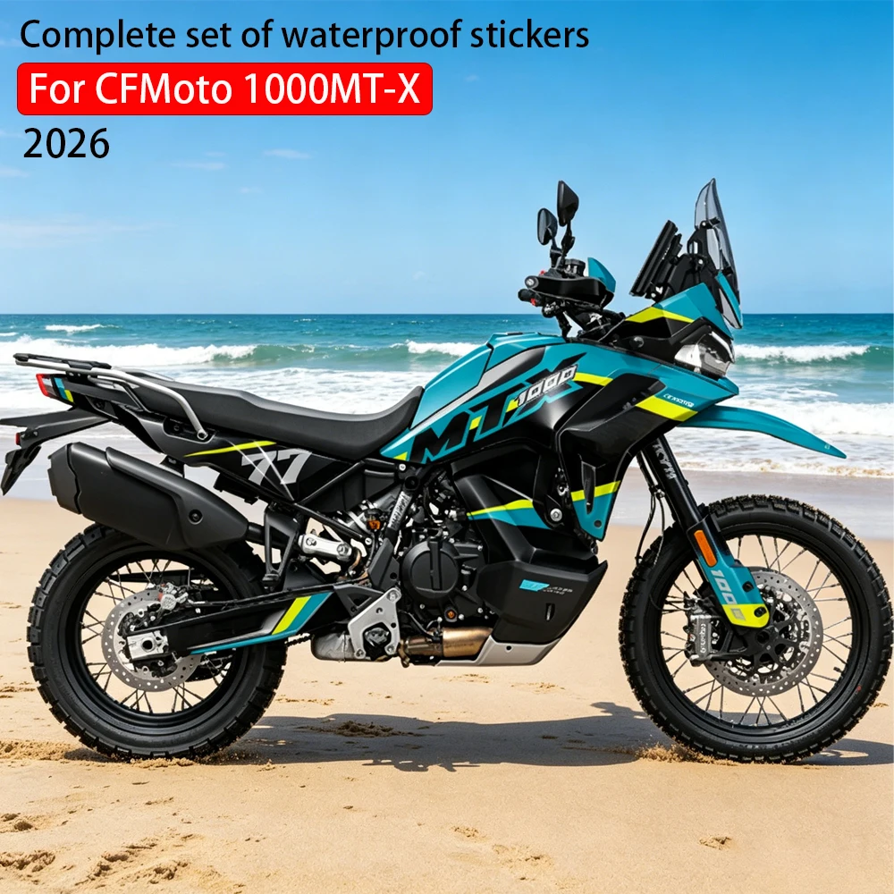 For CFMOTO 1000MT-X 1000MTX Motorcycle Refit Full Body Sticker 1000 MT-X Fuel Tank Side Decal Protector Decoration Sets Stickers