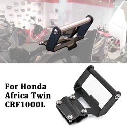 2018-2019 Motorcycle Front Phone Stand Holder Phone GPS Navigaton Plate Bracket For Honda Africa Twin CRF1000L CRF 1000 L