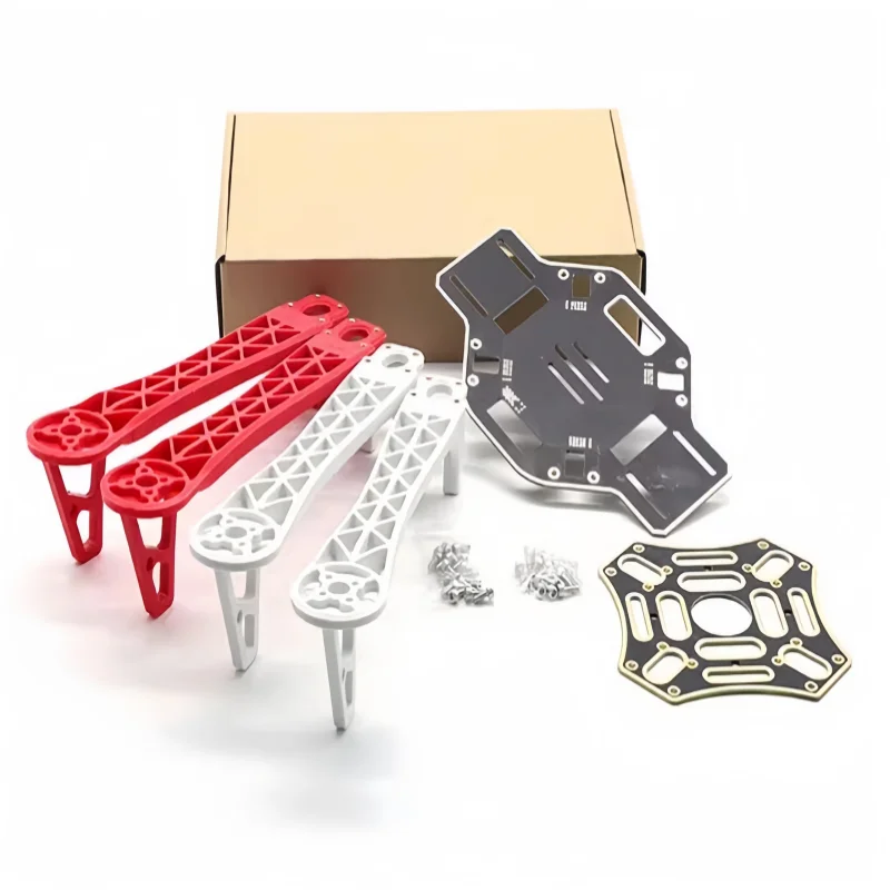 F450 الطائرة بدون طيار الإطار رباعية المحاور متعددة المحاور لوحة دارات مطبوعة مجموعة تجميع الطائرة بدون طيار الهوائية المقاومة للصدمات