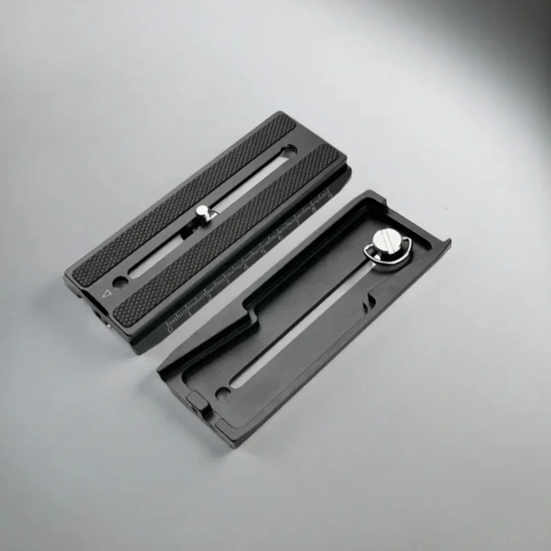 BEXIN 120mm Szybkozłączka do DJI Ronin S, ze stopu aluminium, z gwintem 1/4 cala, linijką i antypoślizgową powierzchnią, akcesorium do stabilizatora gimbal. — zdjęcie produktu 6