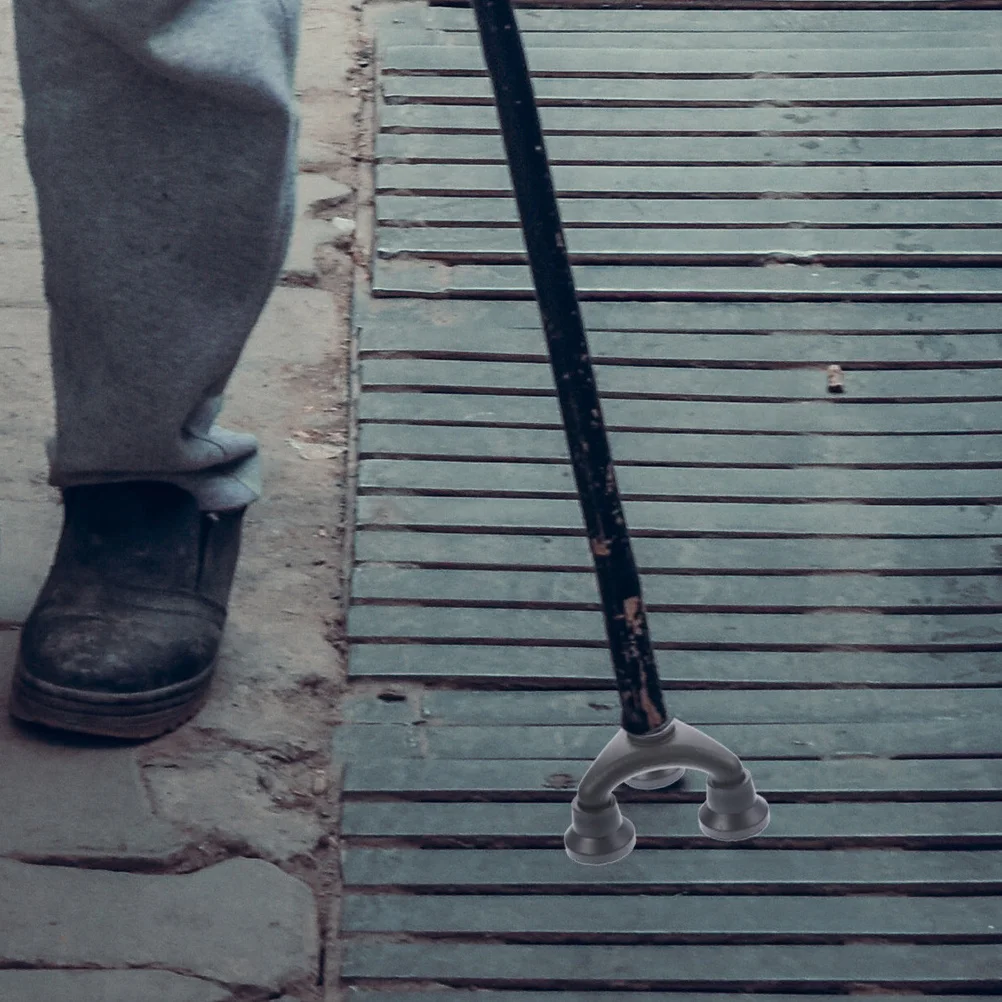 

2Pcs Durable Anti-Slip Cane Tips Plastic Replacement Base for Hiking Sticks Crutches Walking Accessories Hiking Stick Tips