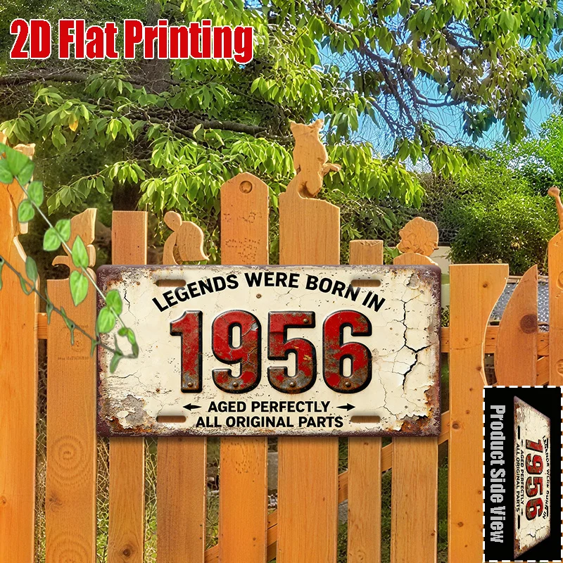 Legends Were Born in 1956 Aged Perfectly All Original Parts 2D