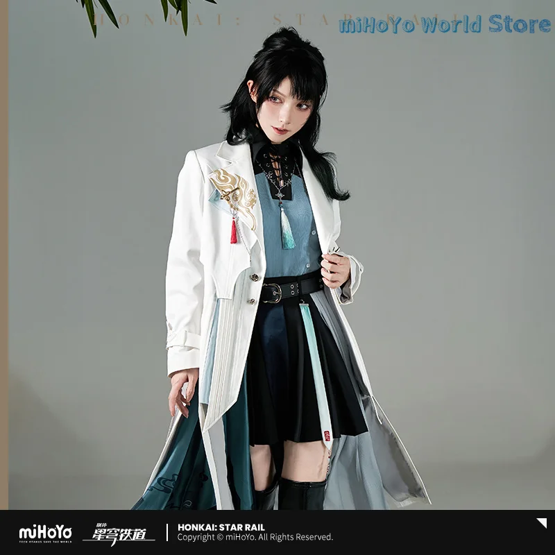 

[Оригинал] пальто Feixiao MiHoYo Honkai Star Rail Windcheater Feixiao Theme Impression Serie длинное пальто костюм Doujin косплей