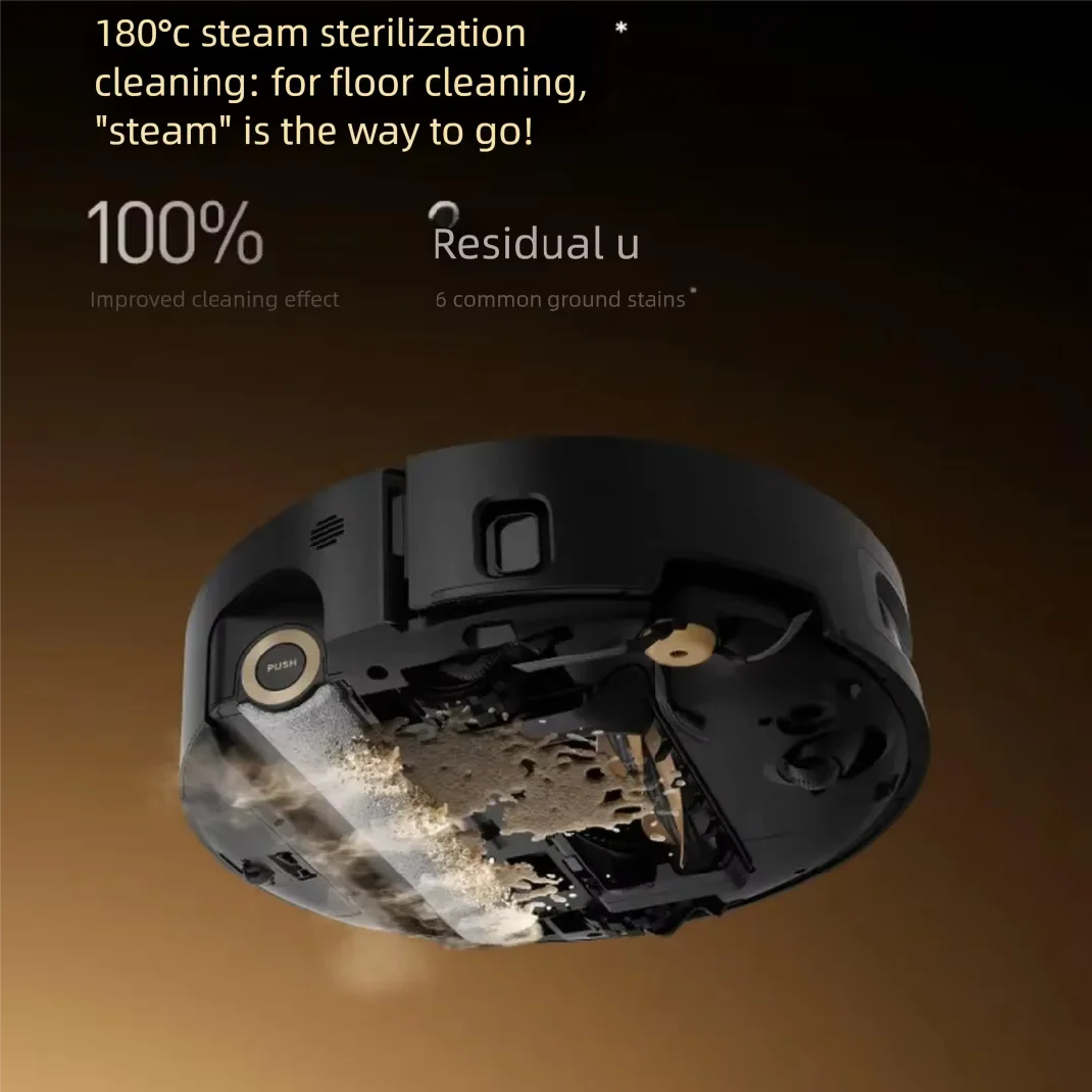 Dreame X60 pro Smart Steam Robot Vacuum - Global Version with Auto Self-Clean Dry Dock Binocular Active Wash Sweep Mop Wash Floo