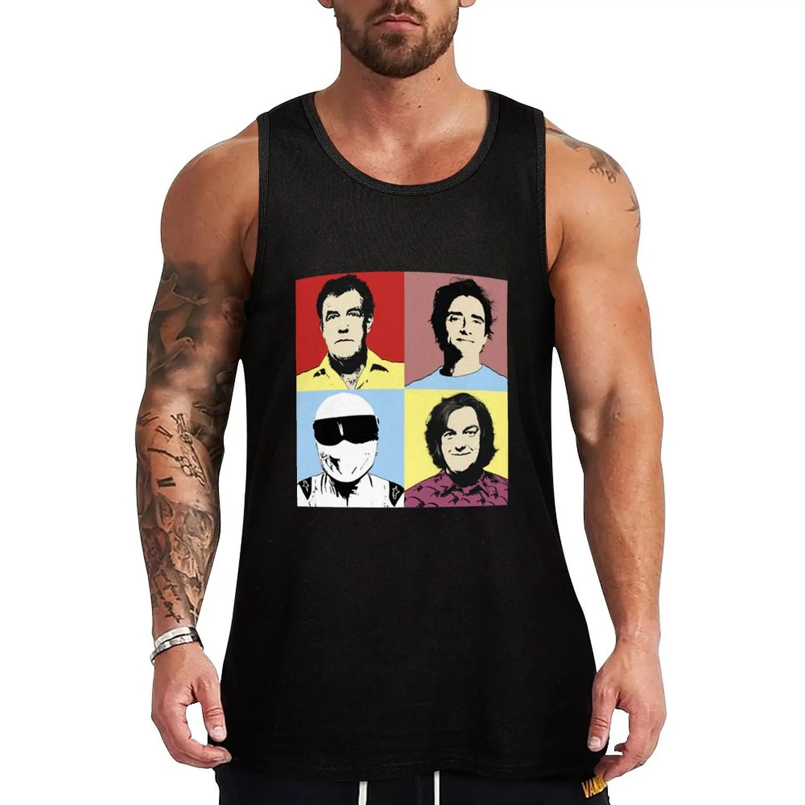 

Clarkson Hammond May St Tank Top tops sports t-shirts for men Short sleeve