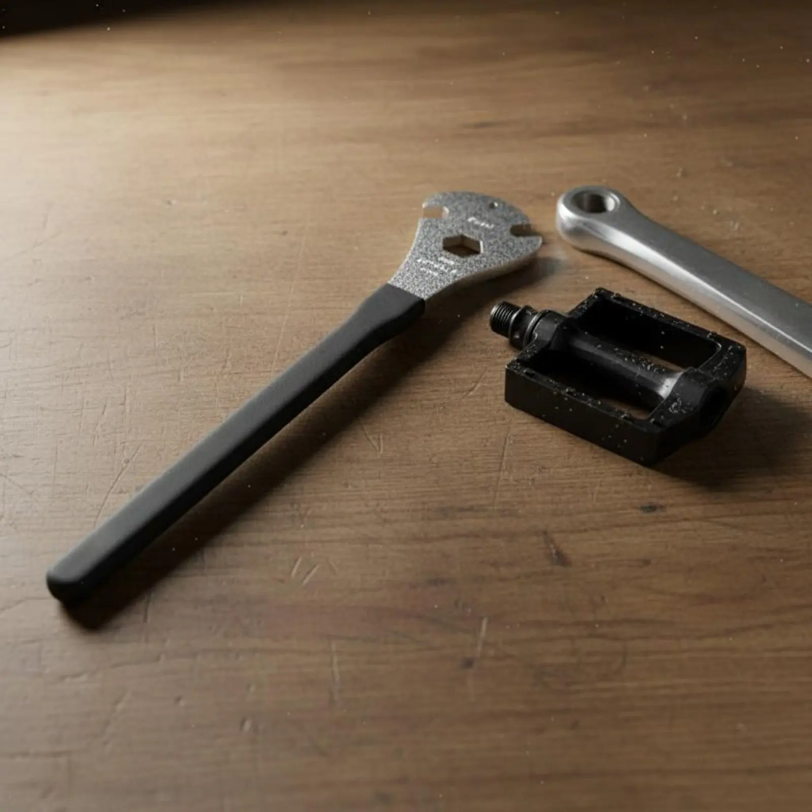 

15 Mm Pedal Wrench Professional Grade Long Handle Pedal Wrench Shop Use Non-Slip Grip for Workshop