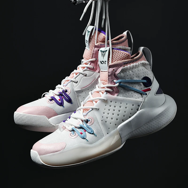 

New Summer Hot Sale Breathable Comfortable Shock Absorption Lightweight Unisex Basketball Shoes Training Very Good