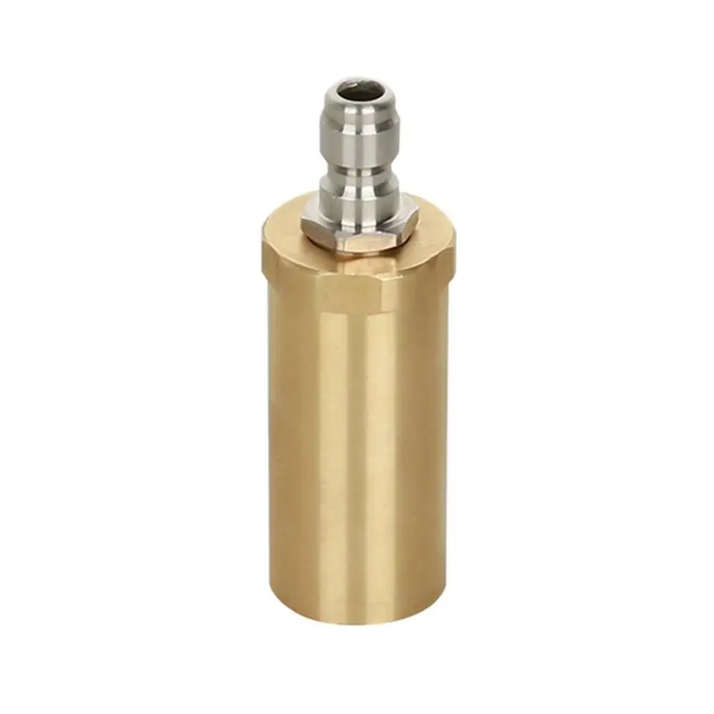 3600PSI Rotary Sprinkler Nozzle 1.2mm/2.0mm Orifice Brass Ceramic Core Car Washer Nozzle Durable Brass Sprinkler Nozzle