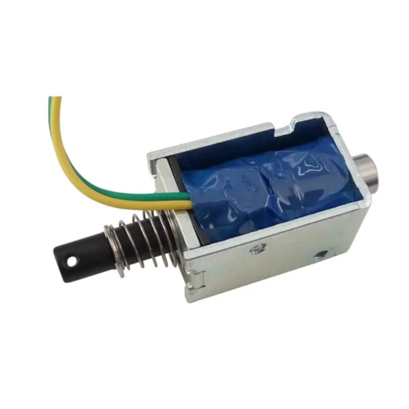 1pc HIO-0630S-24F110 small through push-pull dual-purpose electromagnet electric control device pulls reciprocating motion