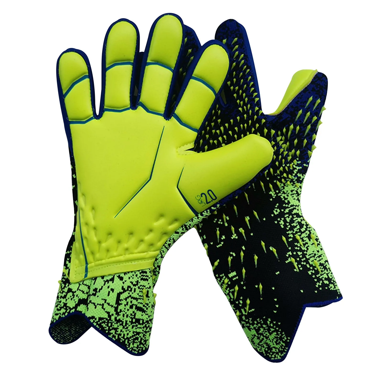 

Non-Slip Football Receiver Gloves - High Tack Silicone Grip for Youth/Adult, Breathable Sports Training Gloves (1 Pair)