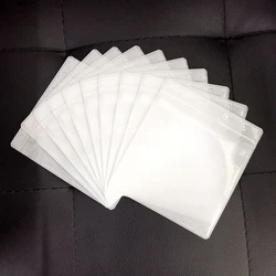 10 PCs Pack Double-sided CD Bag CD Pp Bag 12cm CD DVD Storage Bag