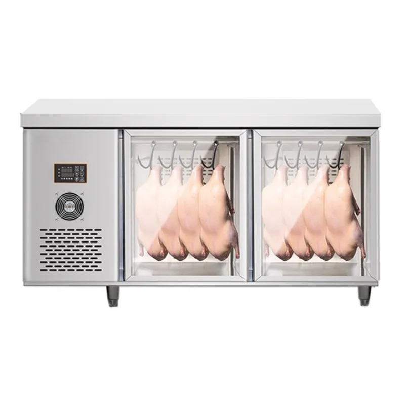 

Commercial new duck drying cabinet Roast goose roast duck embryo air drying display cabinet Dehumidification and preservation ro