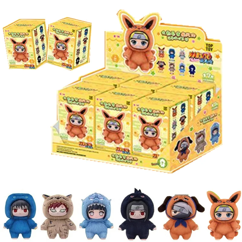 

@~@ HOT Eaki Naruto Blind Box Shippuden Beast Party Series Плюшевая кукла Симпатичные подарочные украшения ручной работы на заказ для мужчин и женщин